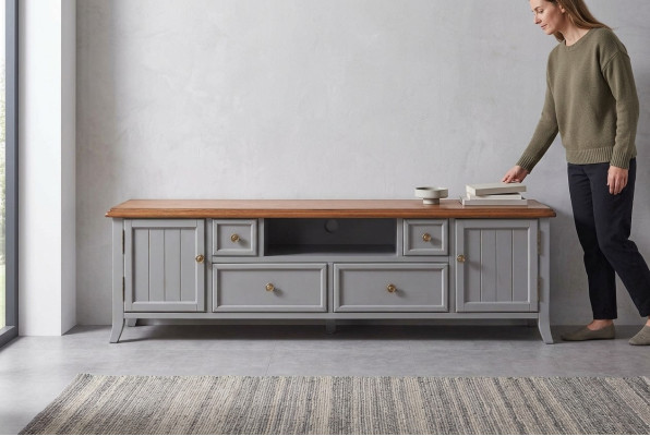Designer Kommode Anrichte Side Low Board Schrank Wohn Zimmer Regal Luxus Metall