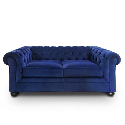 Chesterfield Luxus Sofa Couch Polster Sitz Leder Garnitur 2+1 Sitzer Couchen Neu