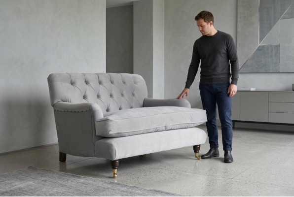 Sessel Design Couch Sofa Relax Textil Lounge Club Polster Sitzer Luxus Fernseh