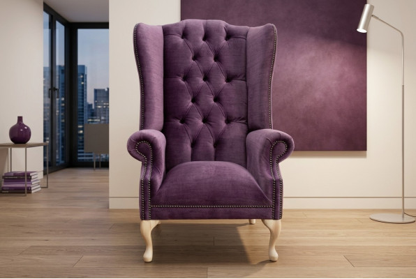 Design Sessel Couch Sofa Relax Lounge Luxus Fernseh Neu Club Polster Sitzer Samt