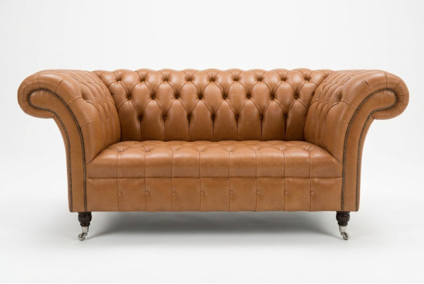 Sofa 2 Sitzer Ledersofa Couch Fernsehsessel Polstersofa Loungesofa Zweisitzer