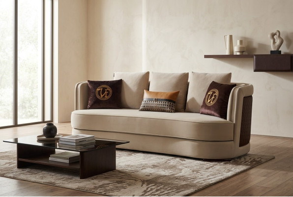 Designer Sofa Couch Polster Sofas Couchen Leder Neu 3 Sitzer Dreisitzer