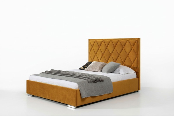 Polsterbett Betten Bett Polster Designer Hotel Doppel Luxus Design 160x200cm Neu