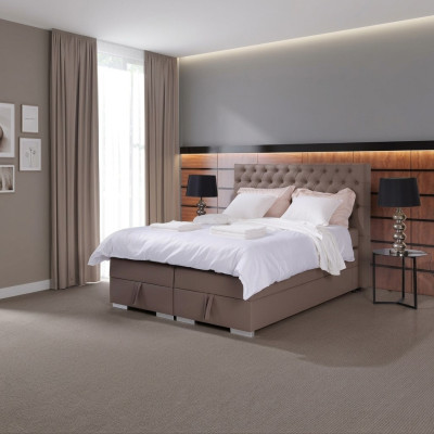 Designer Boxspring Bett Doppel Betten Schlafzimmer Chesterfield Möbel