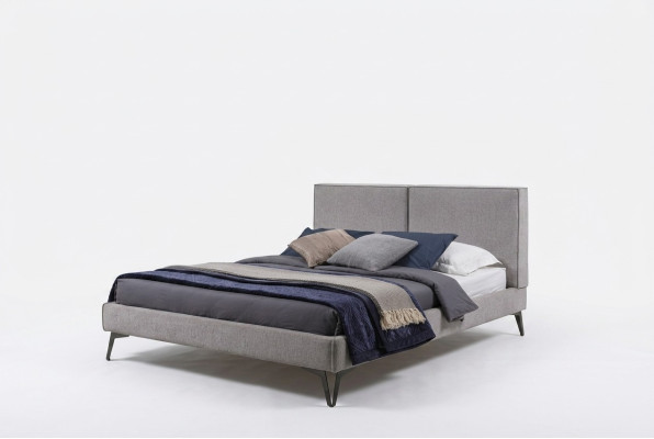 Luxus Leder Textil Bett Polster Betten Doppel Modernes Ehe 140/160/180 Neu