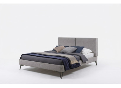 Luxus Leder Textil Bett Polster Betten Doppel Modernes Ehe 140/160/180 Neu