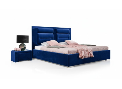 Bett Textil 2x Nachttisch 3 tlg. Schlafzimmer Set Möbel Modern Luxus Betten Neu