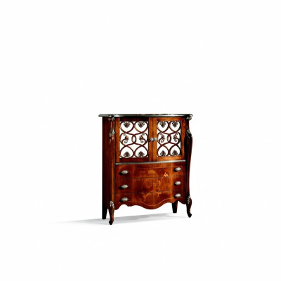 Kommode Konsolen Schrank Sideboard Schränke Regal Italienische Stil Möbel Holz