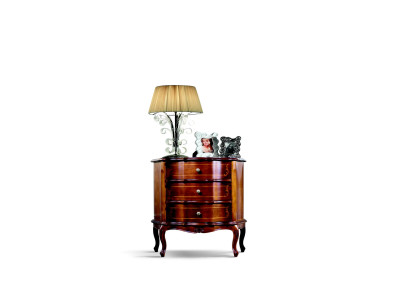 Italienische Möbel Design Kommode Schrank Braun Luxus Holz Möbel Stil Barock