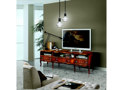 Schicke Sideboard tv Lowboard Lang rtv Schrank Italienische Möbel Wohnzimmer Holz Möbel