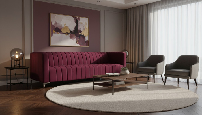 Original Sofa Wohnzimmer Design Couchen Polster Sofas Chesterfield Dreisitzer