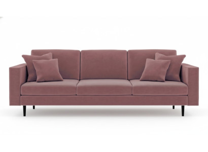 Rosa Stoff Wohnzimmer xxl big Viersitzer Design Couchen Polster Sofa Sofas Neu