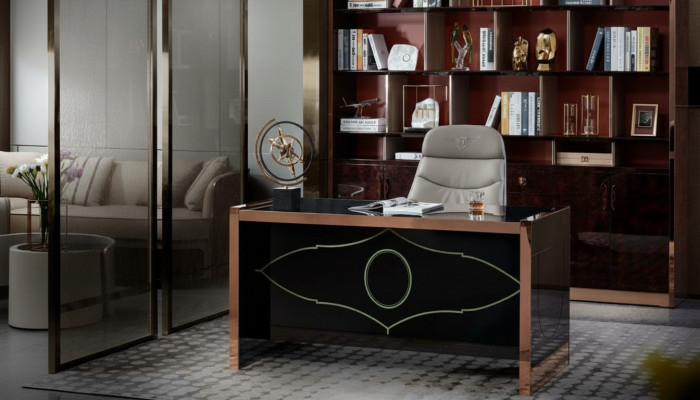 Büroschrank Braun Holz Arbeitszimmer Braun Moderne Design Möbel Luxus Schrank