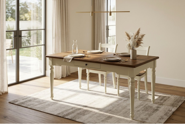 Tisch Esstisch Holztisch xxl Konferenztisch Esszimmer Tische Holz Landhaus Stil