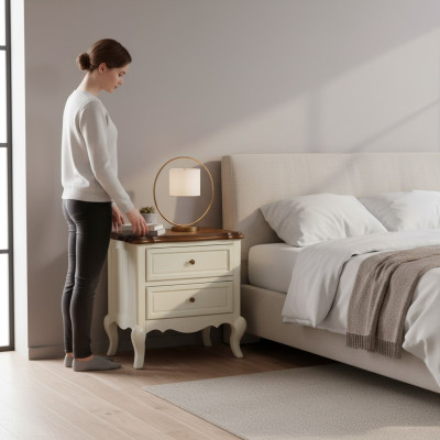 Nachttisch Nachtkonsole Design Beistelltisch Schlafzimmer Tisch Nachttische Neu