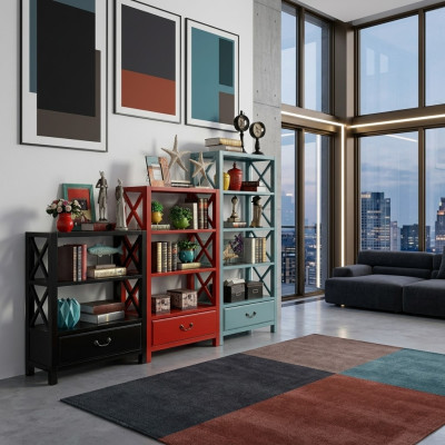 Design Trenn Wand Regal Wohn Zimmer Schränke Holz Regale Bücher Schrank Regale