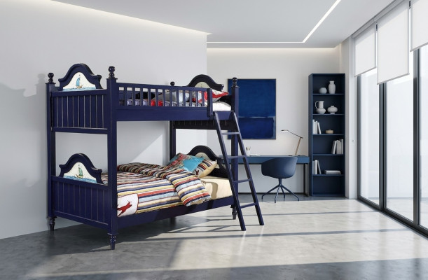 Klassisches Etagenbett Kinderbett Betten Kinderzimmer Bett Hochbett