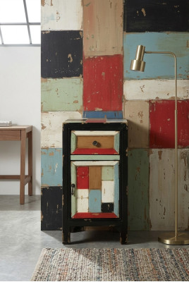 Design Nacht Holz Schlaf Zimmer Beistell Konsole Tische Tisch Konsolen Landhaus
