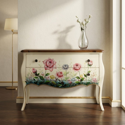 Design Kommode Kommoden Holz Anrichte Moderne Sideboard Deko Hoch Schrank