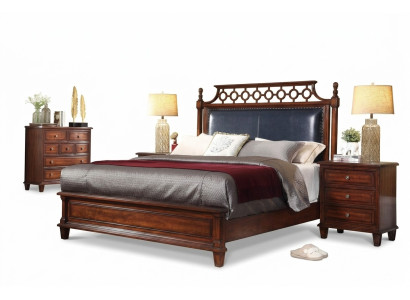 Designer Italienische Möbel Bett Doppel Schlazimmer 180x200cm Neu Betten Leder