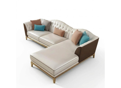 Ecksofa Polster Garnitur Wohnlandschaft L Form Designer Sofa Couch Ecksofa Neu