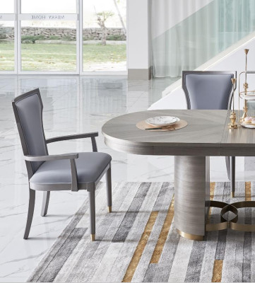 Stuhl Designer Set Sitz Polster Luxus Möbel Lehn Stühle Holz Esszimmer