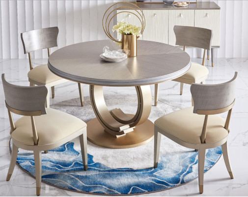 Ess Stuhl Zimmer Set Sitz Modern Garnitur 4x Stühle Polster Lehn Design