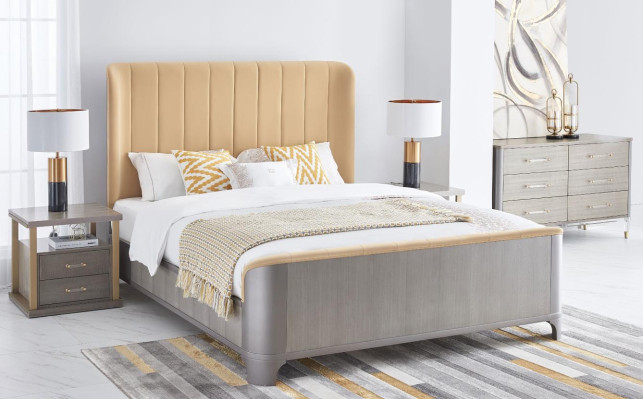Bett 2x Nachttisch 3tlg. Schlafzimmer Set Betten neu Luxus Modern 180x200 Zimmer