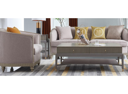 Sofagarnitur Polster 3+1 Sitz Set Design Sofas Couchen Textil Modern Garnituren