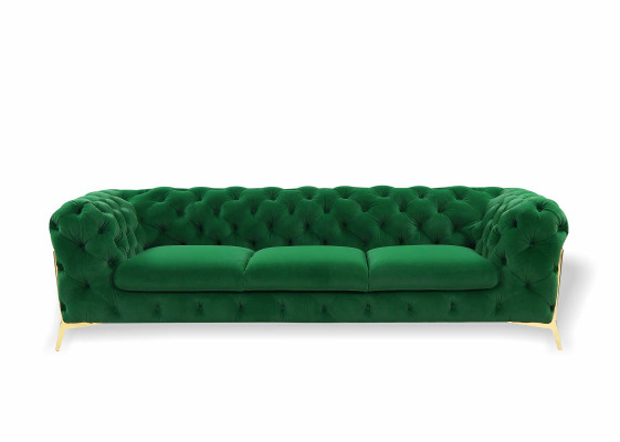 Sofa 3 Sitzer Design Sofas Polster Couchen Leder Relax Chesterfield Sitz Möbel