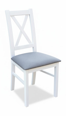 Set 1x Massivholz Sessel Esszimmerstuhl Stoff Polster Stühl Gastro Esszimmer Neu