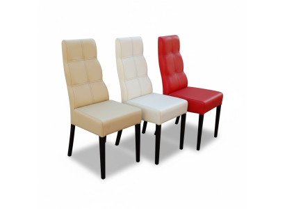 Designer Stuhl Luxus Lehnstuhl Polster Stühle Gastro Esszimmer Design Sitz Neu