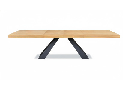 Tisch Esstisch Holztisch xxl Konferenztisch 100x200cm Ausziehbar 280cm massiv