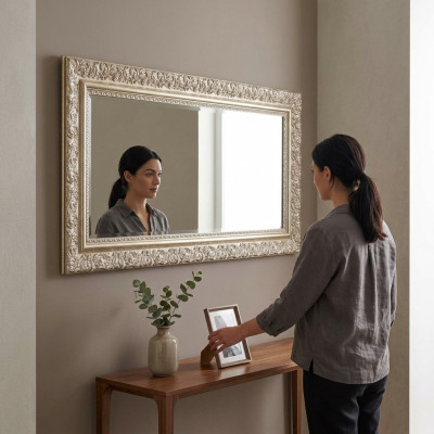 Inneneinrichtung Schlafzimmer Wandspiegel Dekoration Möbel Wohnen Inneneinrichtung Schlafzimmer Spiegel Barock