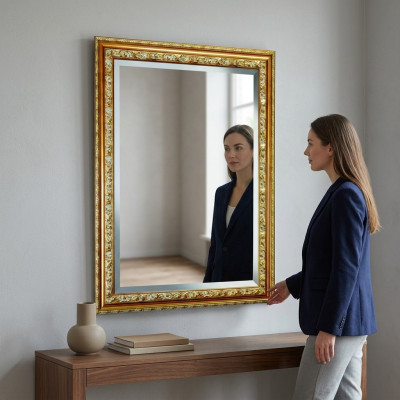 Wandspiegel Dekoration Möbel Wohnen Inneneinrichtung Wand Spiegel Neu