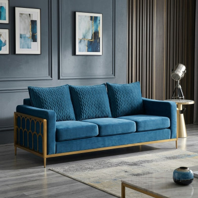 Dreisitzer Couch Polster Design Sofa Moderne Sitz Deko Sofas Zimmer Möbel