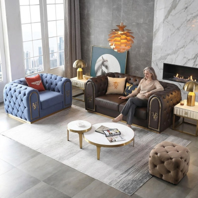 Sofagarnitur 3+1 Sitzer Klassischer Wohnlandschaft Sofa Couchen Sofas Polster