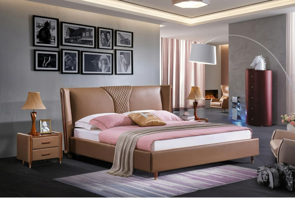 Bett Gepolstert Preiswerte Möbel Schlafzimmer Doppelbett Luxus Betten