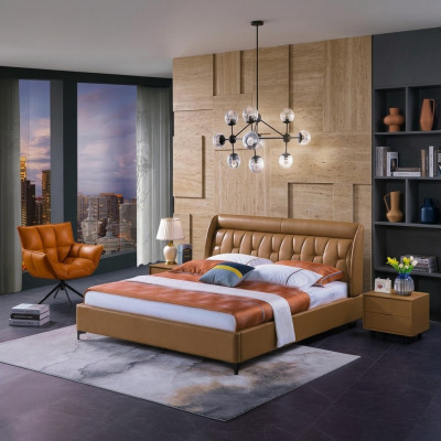 Luxus Schlafzimmer Möbel Bett 2x Nachttisch Set Betten Hotel Möbel 3tlg. Wohnen!