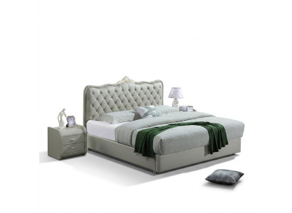 Doppelbett Schlafzimmer Betten Luxus Möbel Doppel Bett Chesterfield Barock Stil