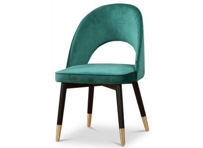 Moderner Sessel Stuhl 1x Esszimmer Lounge Polsterstuhl Textil Sitz Neu