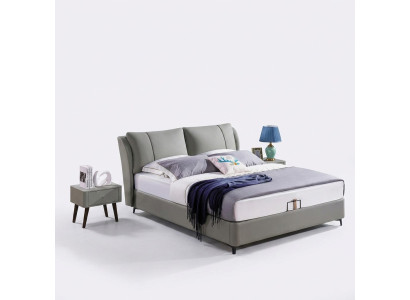 Bett 2x Nachttisch 3 tlg. Schlafzimmer Set Design Modern Luxus Betten Gruppe Neu