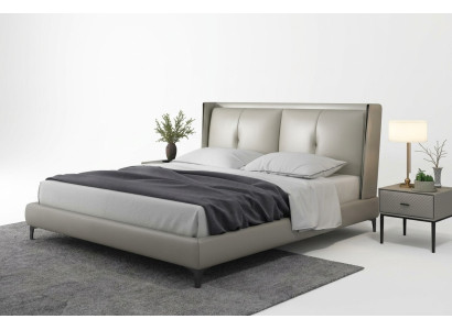 Bett Klassisch Polsterbett Luxus Doppel Schlafzimmer Holz 180x200