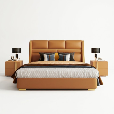 Klassisches Bett Doppelbett Betten Holz Landhaus Stil Schlafzimmer