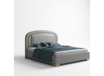 Modernes Design Bett 180x200 Samt Metall Hotel Betten Doppel Ehe Schlaf