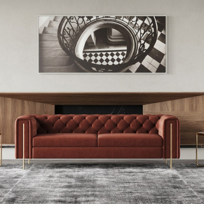Dreisitzer Couch Polster Design Sofa Sitz Sofas 3er Zimmer Möbel Moderne
