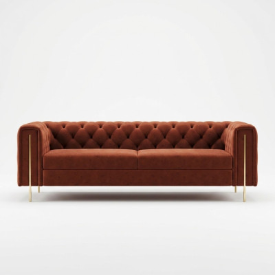 Dreisitzer Couch Polster Design Sofa Sitz Sofas 3er Zimmer Möbel Moderne