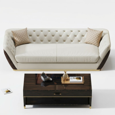 Sofa 3 Sitzer Couch Wohnlandschaft Garnitur Deko Design Modern Sofa Sitz