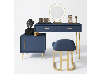 Schminktisch Spiegel Hocker Komplett Deko Set Kommode Schlafzimmer Neu