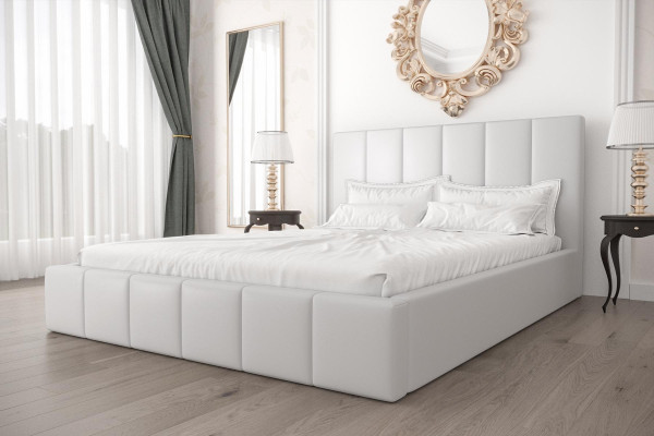Doppelbett Luxus Samt Textil Bett Doppel Schlafzimmer Design 160x200cm